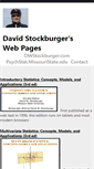 Mobile Screenshot of dwstockburger.com